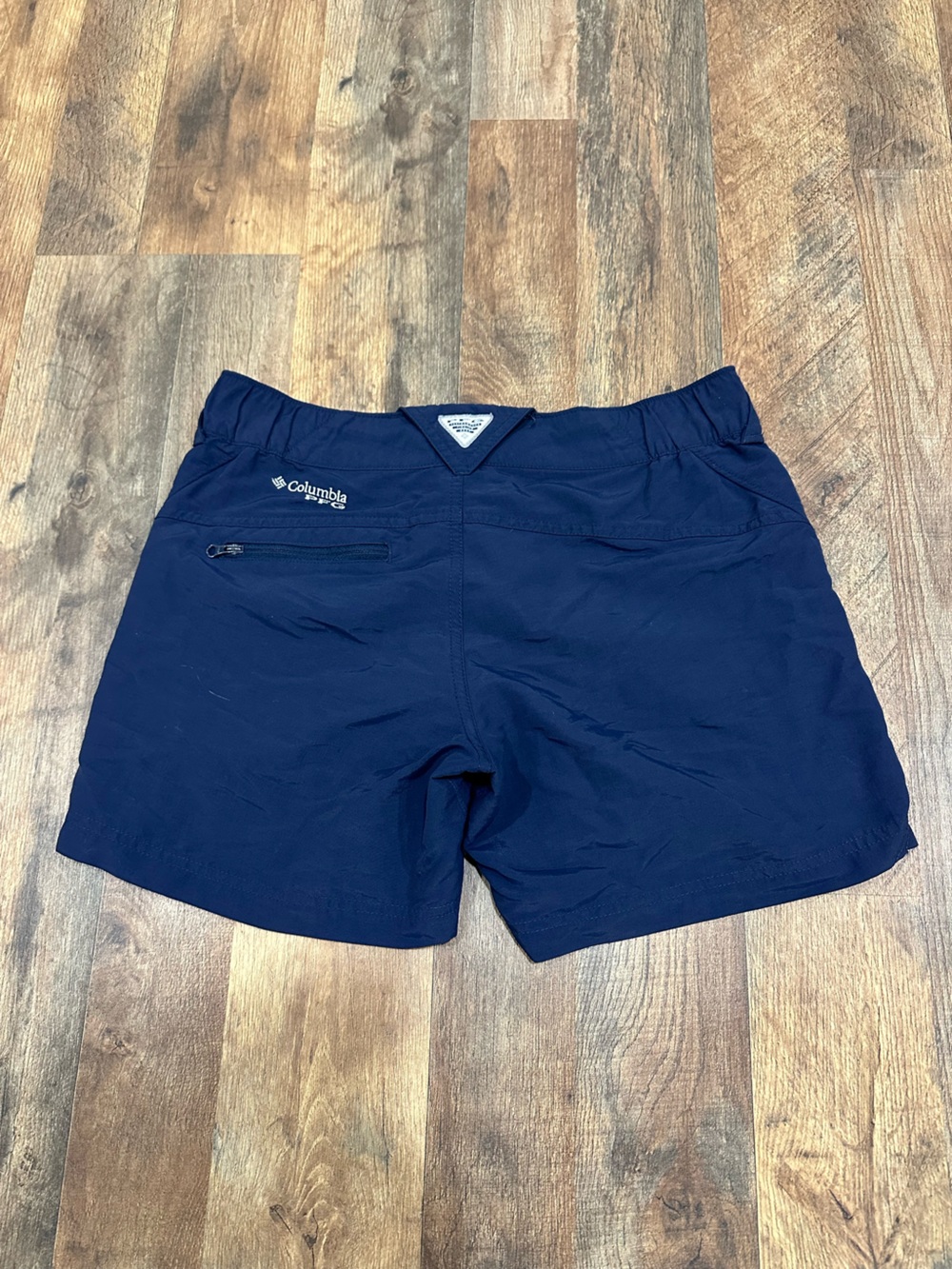 Women's Columbia PFG Omni Shade Navy Shorts